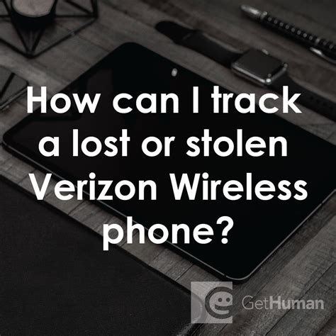 verizon lost or stolen phone